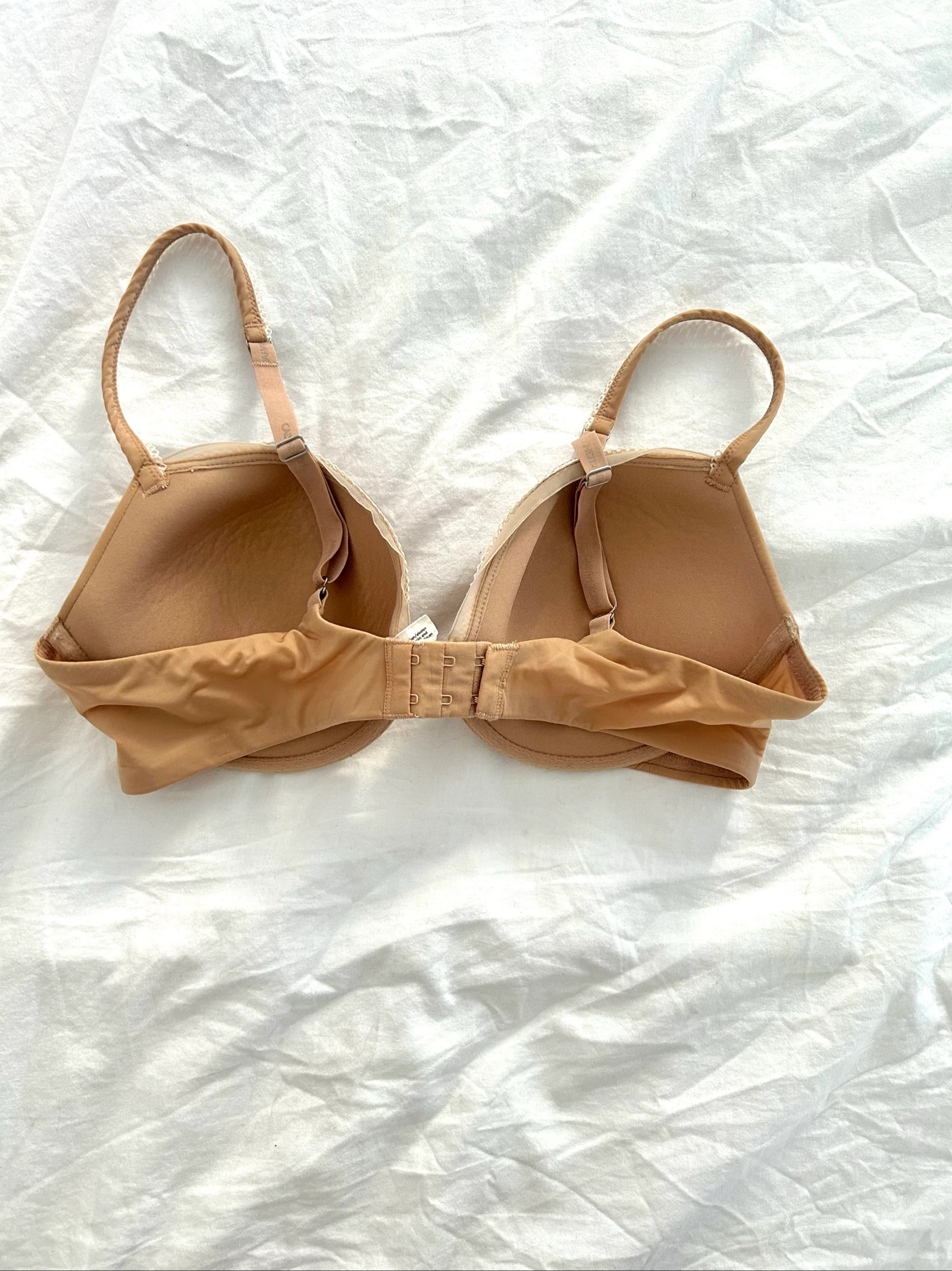 Sutiã de nylon com aro bege 95C Calvin Klein – photo 5